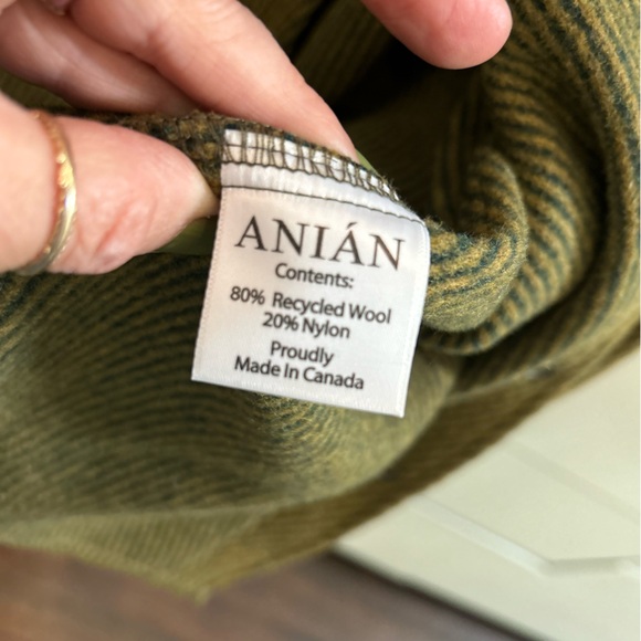 *sold* Anian Jericho wool unisex over shirt size m - Picture 5 of 13